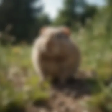 Natural Vole Repellent in Action