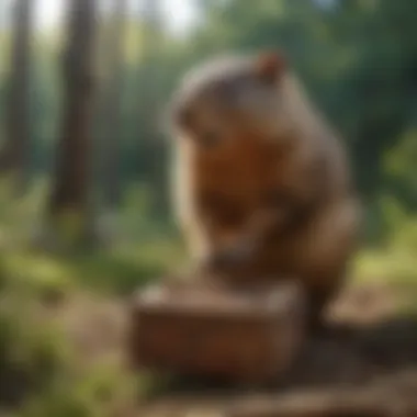 Humane Woodchuck Trap