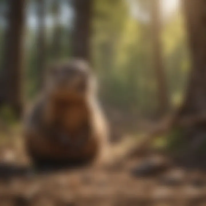 Woodchuck Exclusion Barrier