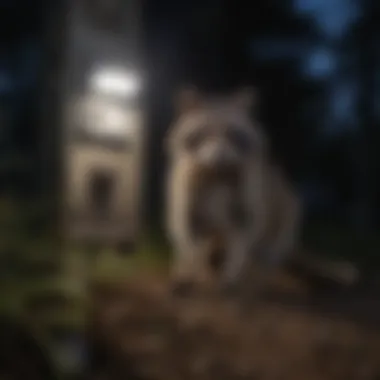 Nighttime Motion Sensor Light Nighttime motion sensor light scaring raccoons