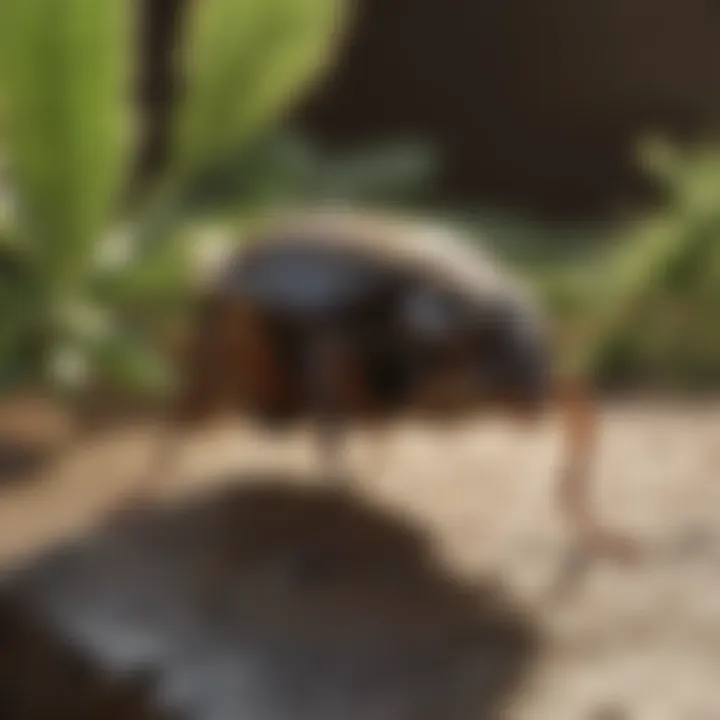 Natural essential oils for roach elimination