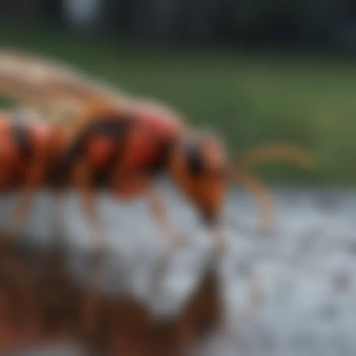 Natural Red Wasp Repellents