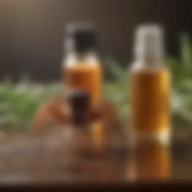 Essential oils for spider prevention