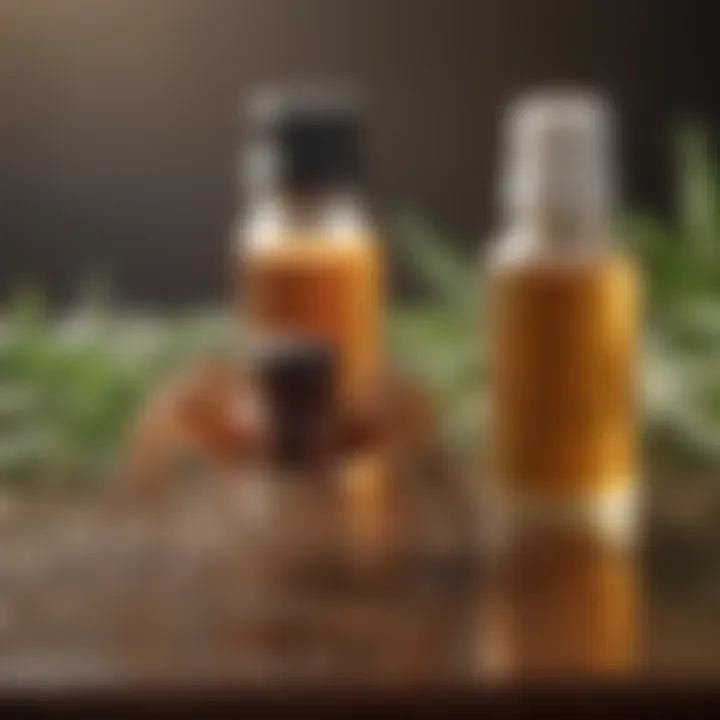 Essential oils for spider prevention
