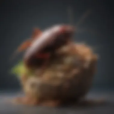 Cockroach Life Cycle Diagram showing the life cycle of a cockroach