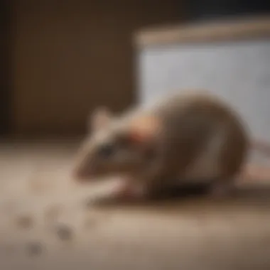 Before and After: Sealing Mouse Entry Points Before and after comparison of a sealed entry point