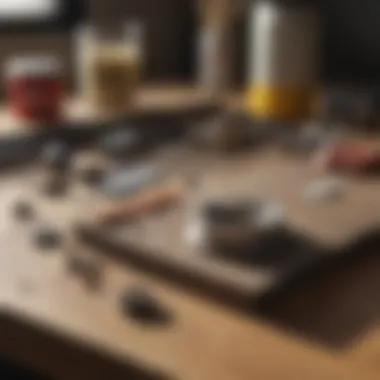 Choosing the Right Materials for Sealing Various sealing materials displayed on a workbench