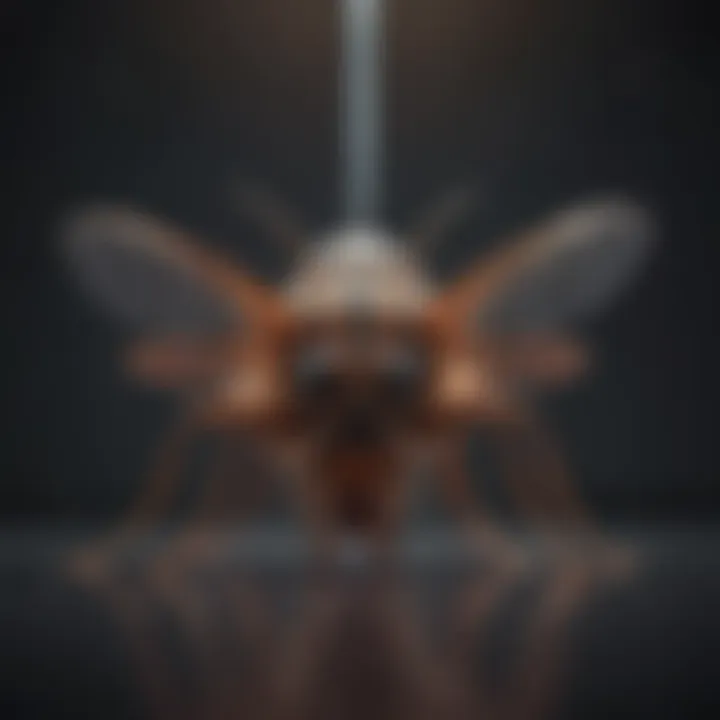 A scientific visualization of insect zapper efficiency