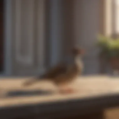 Efficient method utilizing sound repellents for birds