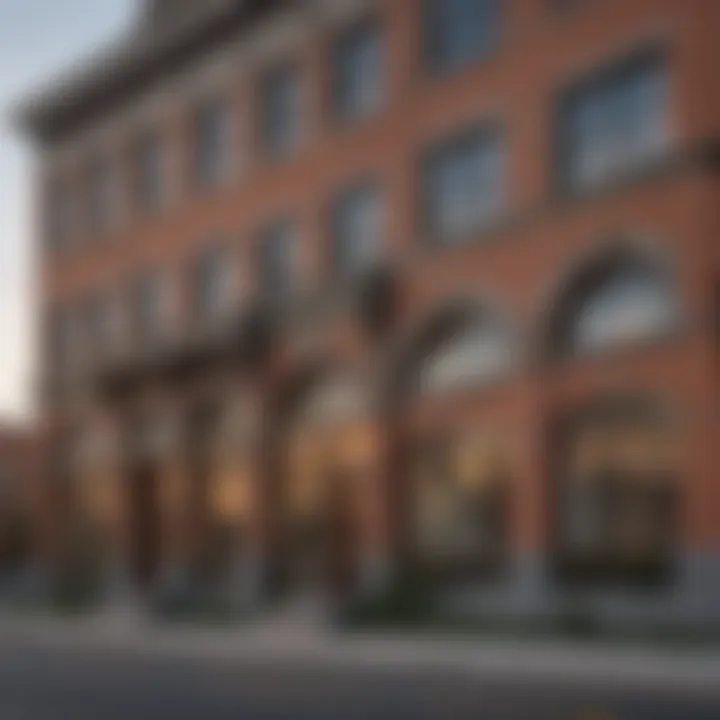 Historic Architecture of Ehrlich Building in Vineland, NJ