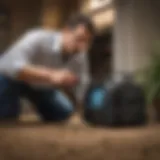 Ehrlich Pest Control Technician with Advanced Pest Detection Technology