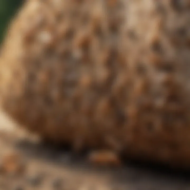 Elegant termite swarm in natural habitat