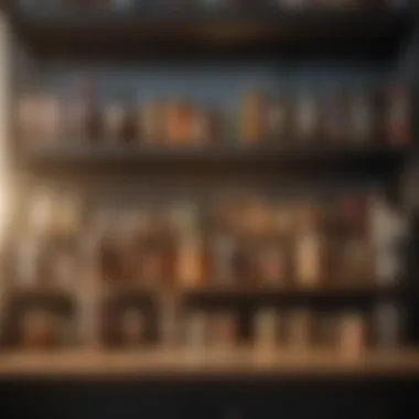 Cleaning pantry shelves