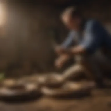 Mastering the Serpent Slaying Art Professional Snake Removal Expert at Work
