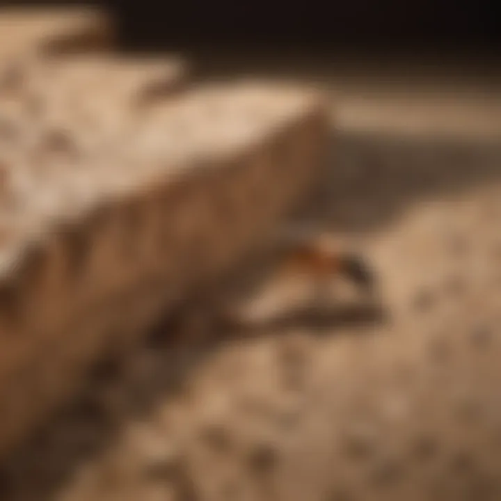 Professional Conducting Termite Inspection Professional conducting termite inspection