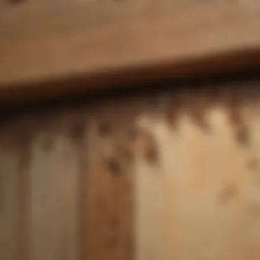 Termite Infestation in Wooden Structure Termite infestation in wooden structure