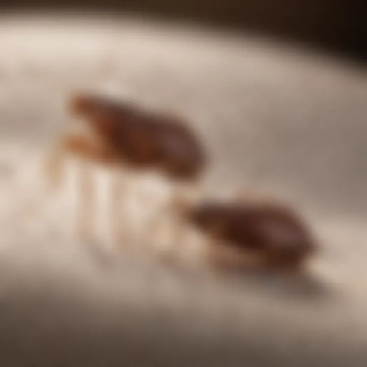 Visual representation of elusive behavior of bed bugs