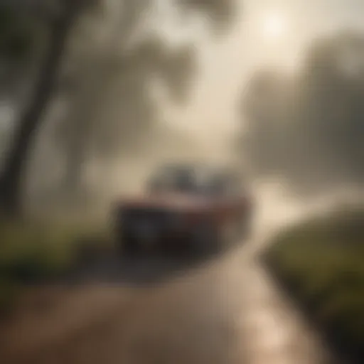 Mysterious mist engulfing pest control area