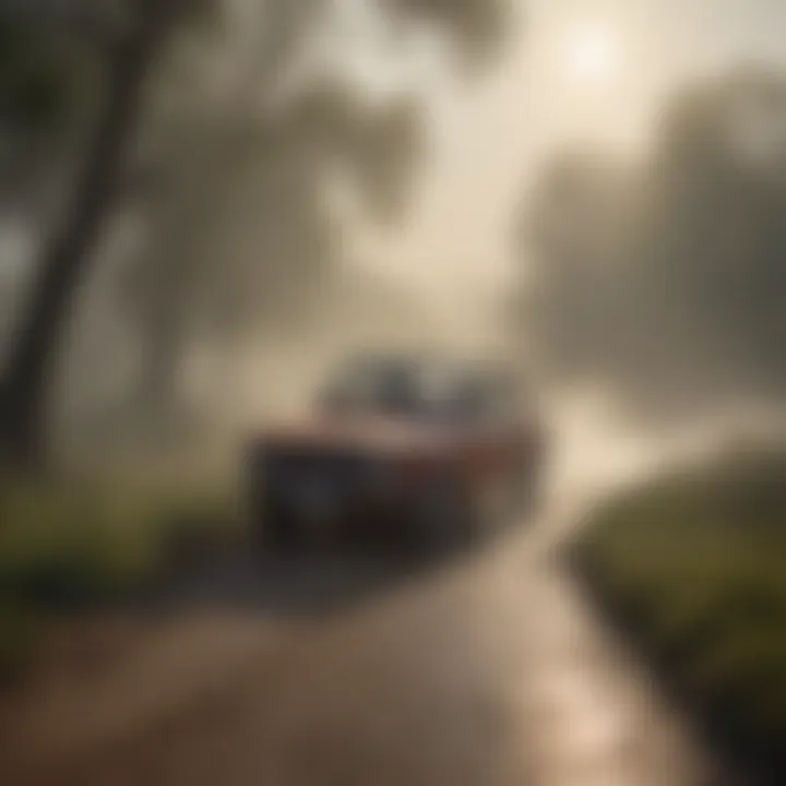 Mysterious mist engulfing pest control area