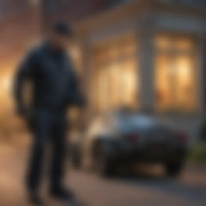 Illustration comparing DIY pest control vs. professional exterminating services