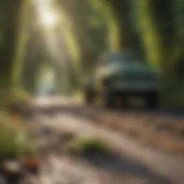 A graphical representation of the environmental impact of pest control solutions.