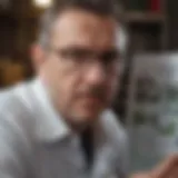 Consultant analyzing regulatory requirements