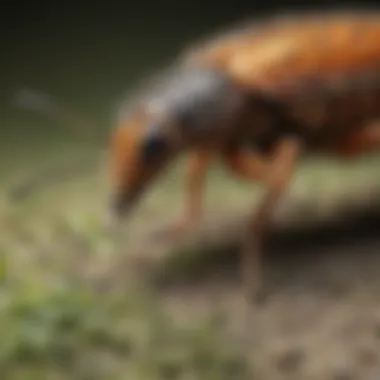 Illustration of effective pest control methods tailored for springtail infestations.