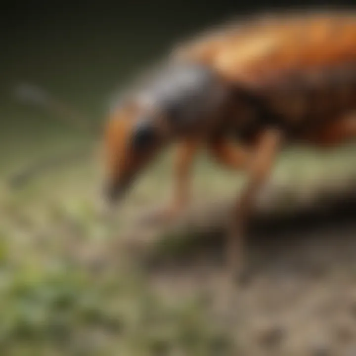 Illustration of effective pest control methods tailored for springtail infestations.