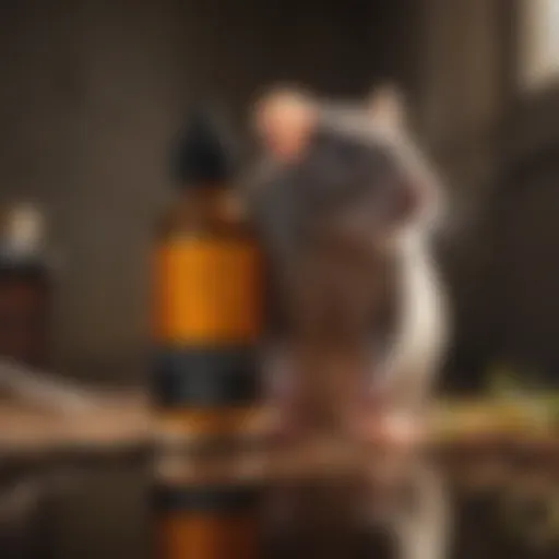 Aromatic essential oils for rat repellent