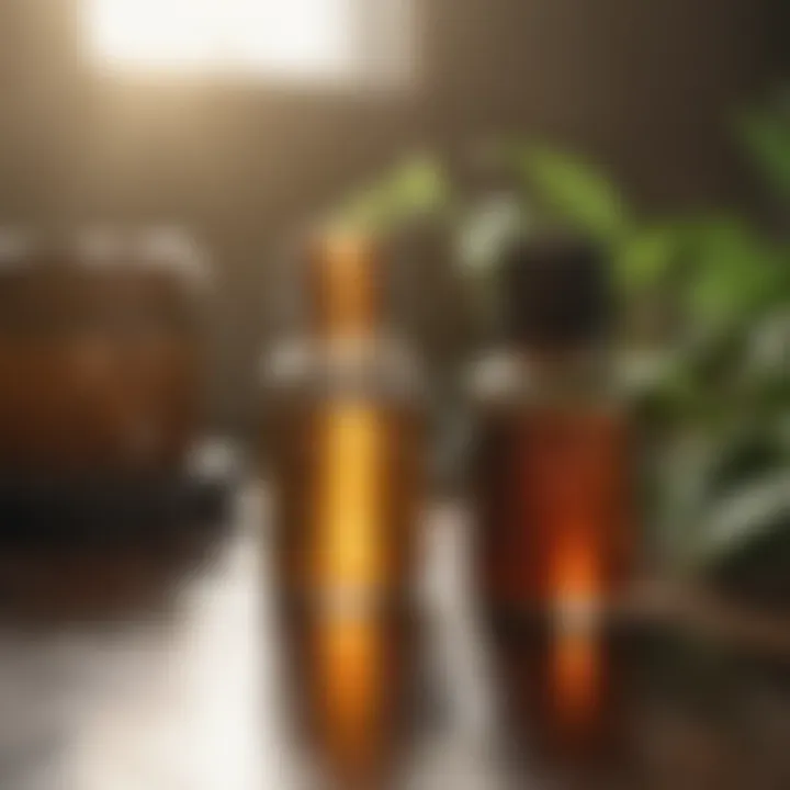 Essential oils for natural flea repellent