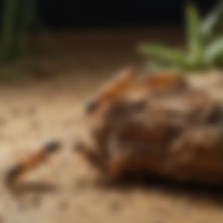 Understanding Boric Acid's Action Against Termites Diagram illustrating the mode of action of boric acid on termites