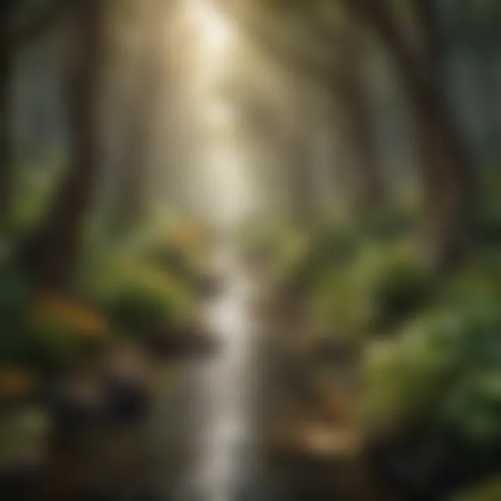 Energy Flow in Ecosystems Diagram illustrating the energy flow within a food web