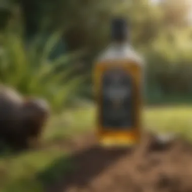 Applying Castor Oil for Lawn Management Application of castor oil in garden settings