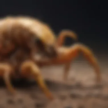 Intriguing Moment of Scorpion Molting Scorpion molting exoskeleton