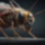 Diagram illustrating counterflow technology in pest control applications