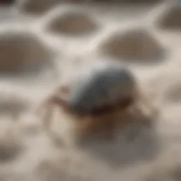 Close-up view of a dust mite mattress cover highlighting its intricate fabric
