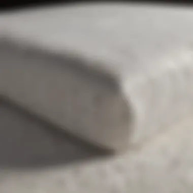 Comparison of Mattress Cover Materials Comparison chart of different materials used in dust mite mattress covers
