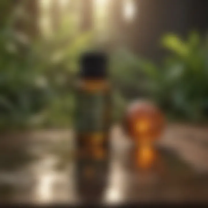 Essential oils for mosquito repellent