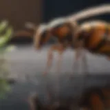 Innovative electronic insect repellent device in action