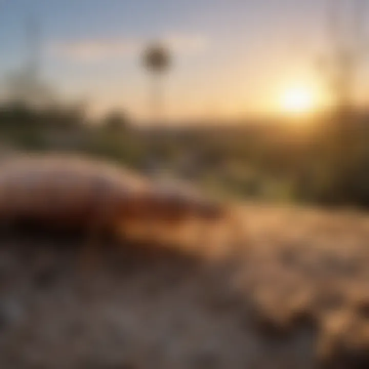 Eco-friendly termite treatment being applied in San Diego