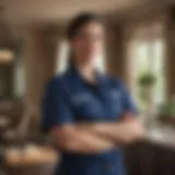 Elegance in Home Services Franchising Elegant home services franchise illustration