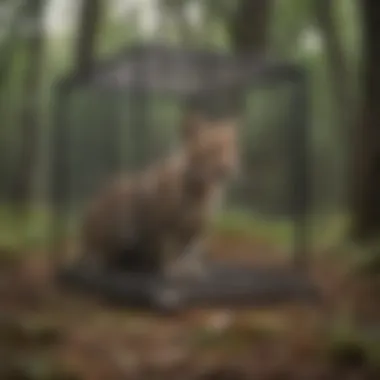 Balancing act of wildlife management with cage traps