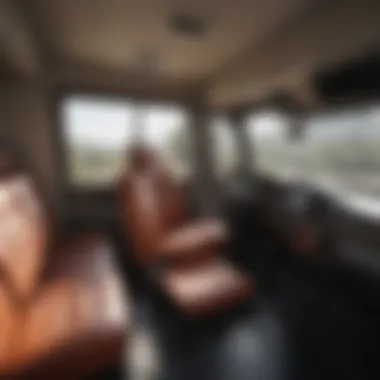Isuzu Box Truck Model Interior Features