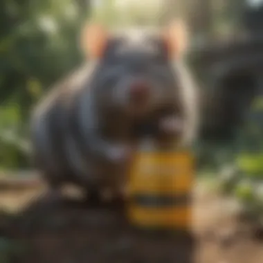 A pet-friendly rat poison product with natural ingredients