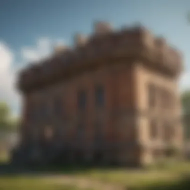 Defensive Fortress Shielding Homes