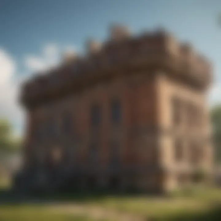 Defensive Fortress Shielding Homes