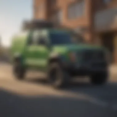 Terminix service vehicle in Lawton