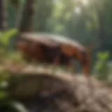 Apex Roach in Habitat Apex roach in its natural habitat showcasing its characteristic features