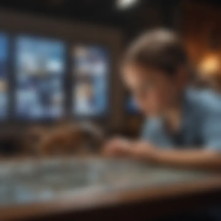 Engaging Science Exhibit for Curious Minds Interactive science exhibit engaging visitors of all ages