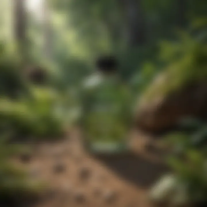 TruGreen's eco-friendly products displayed with natural elements